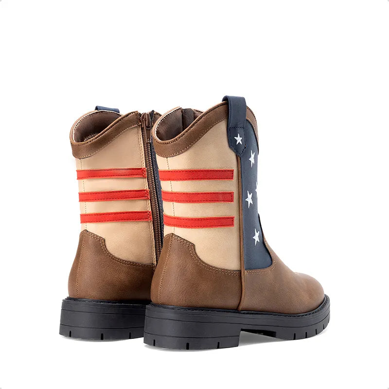 BROWN/NAVY