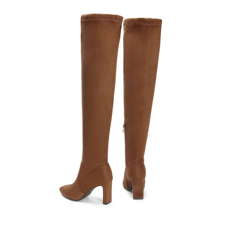 BROWN-SUEDE