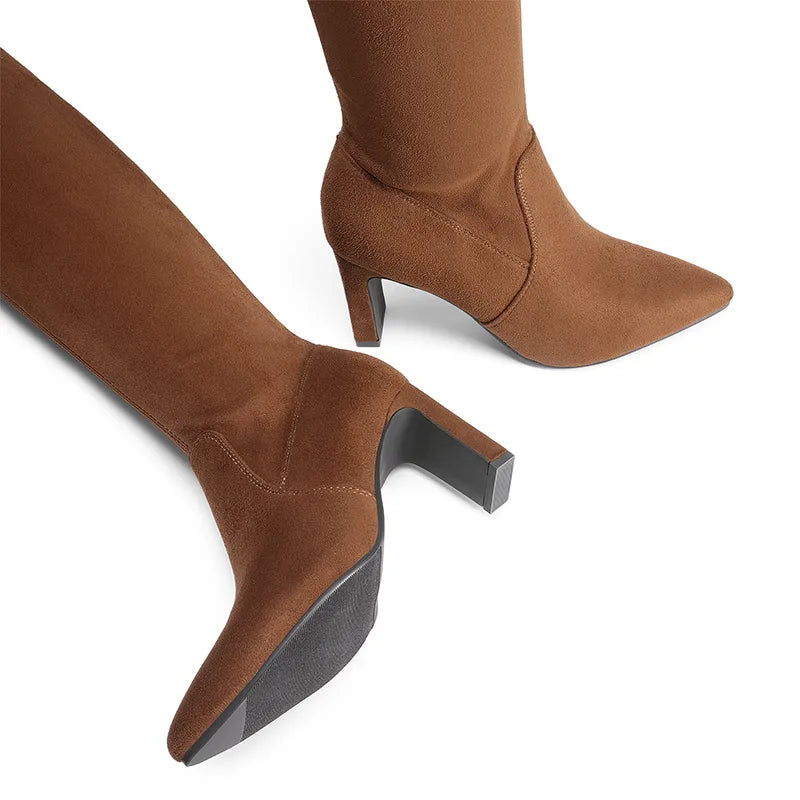 BROWN-SUEDE