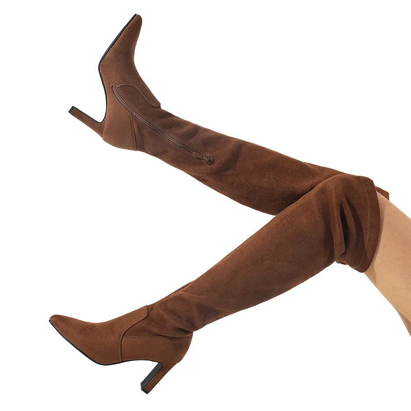 BROWN-SUEDE