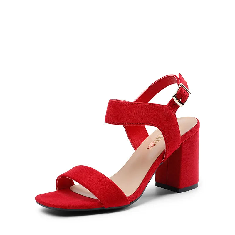 RED SUEDE
