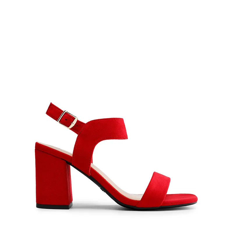 RED SUEDE