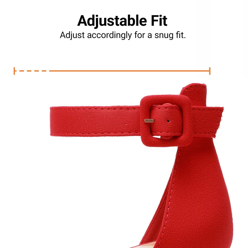 RED SUEDE
