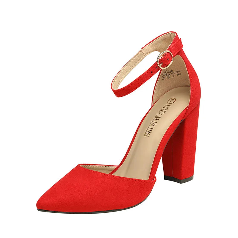 RED SUEDE