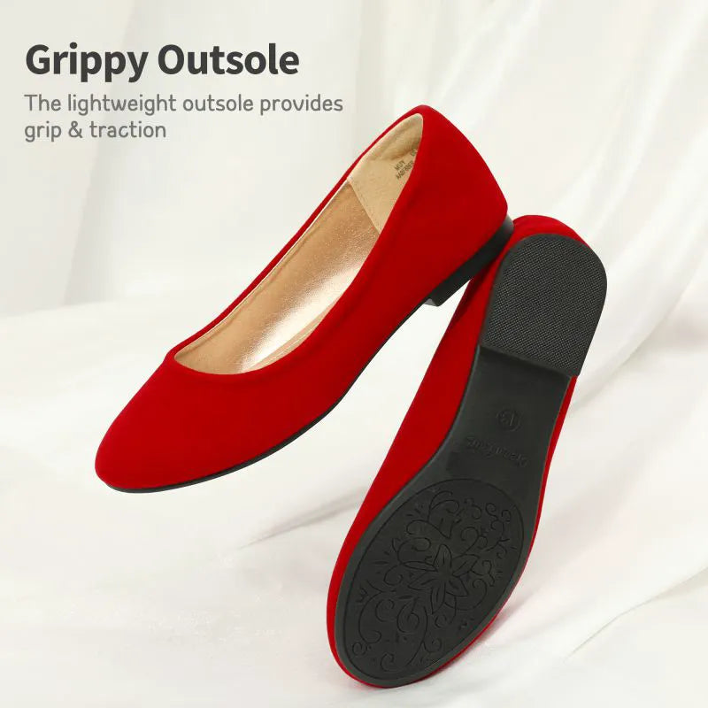 RED SUEDE