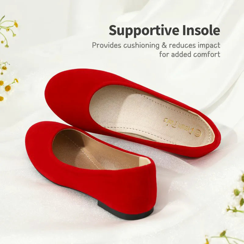 RED SUEDE
