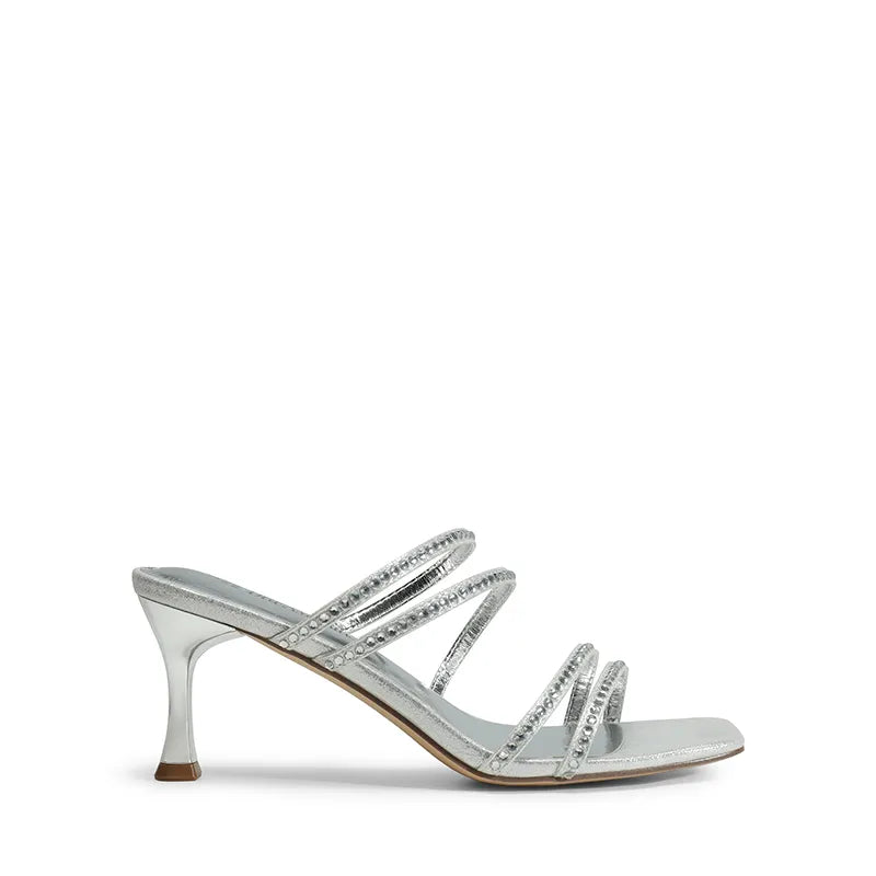 SILVER-RHINESTONE