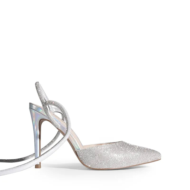 SILVER-RHINESTONE
