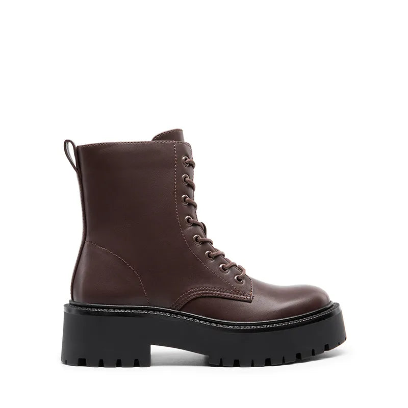 DARK BROWN-PU
