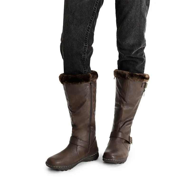 BROWN/PU