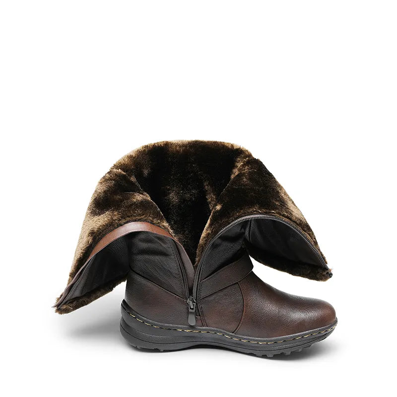BROWN/PU