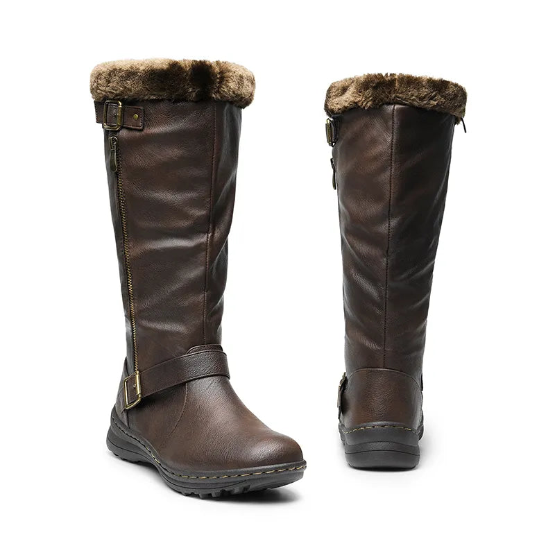 BROWN/PU