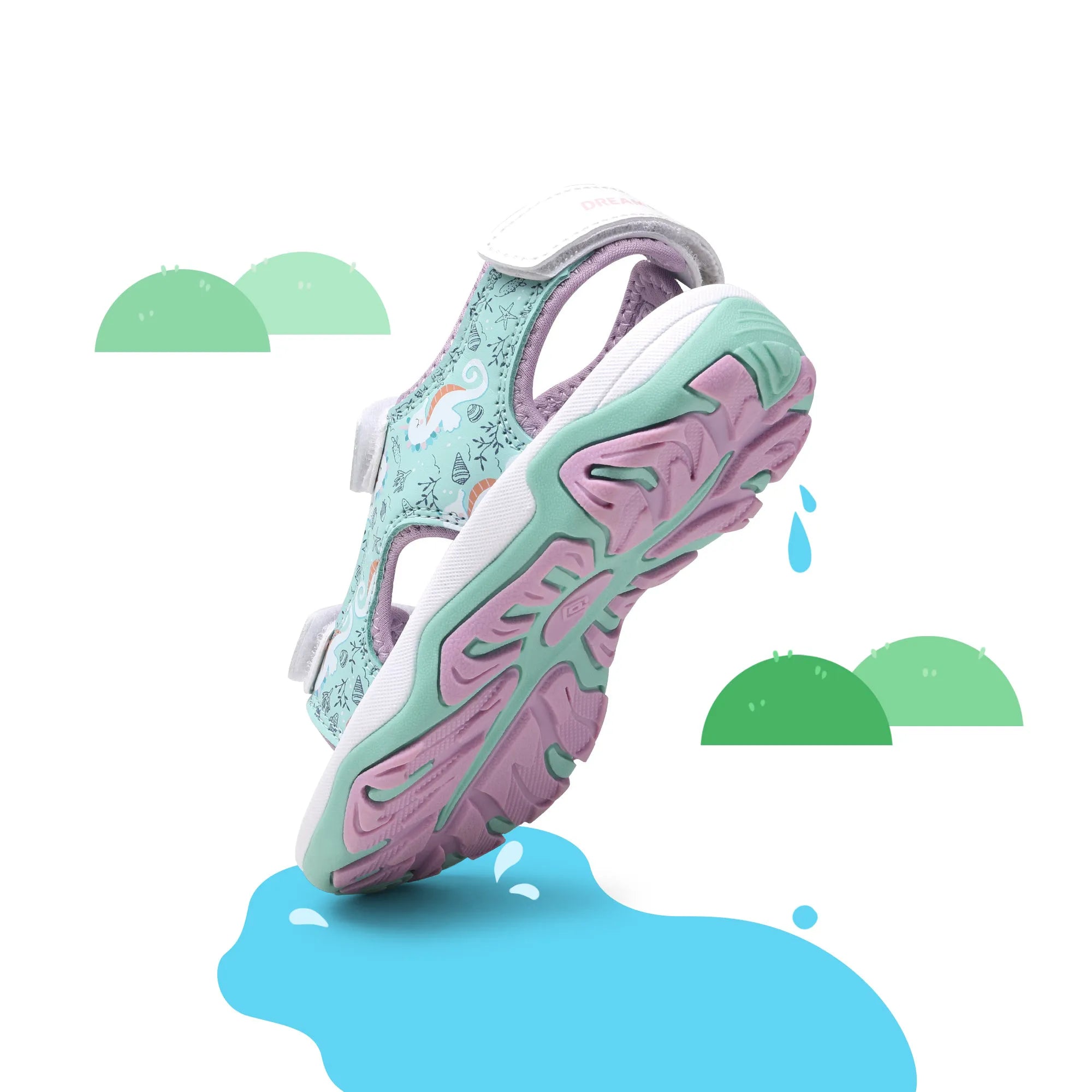 BLUE PURPLE HIPPOCAMPUS