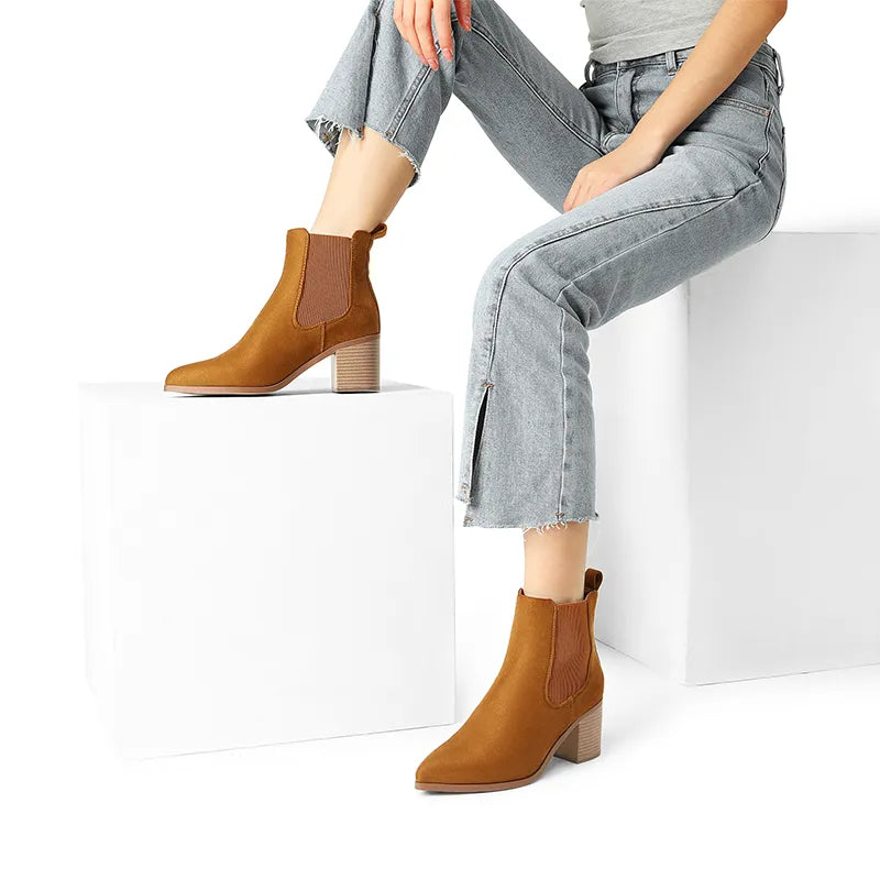 TAN-SUEDE