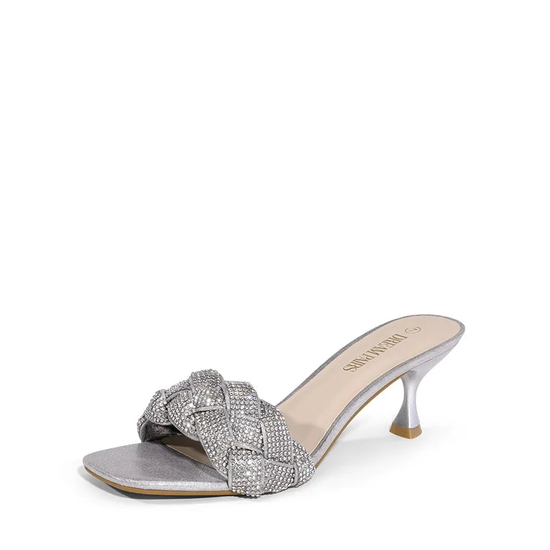 SILVER RHINESTONE