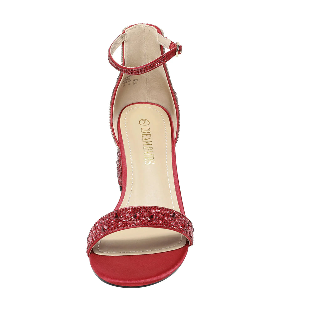 RED RHINESTONE