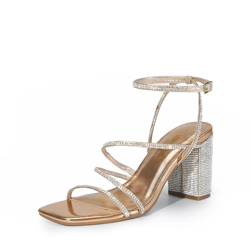 ROSE GOLD-RHINESTONE