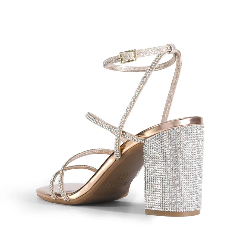 ROSE GOLD-RHINESTONE
