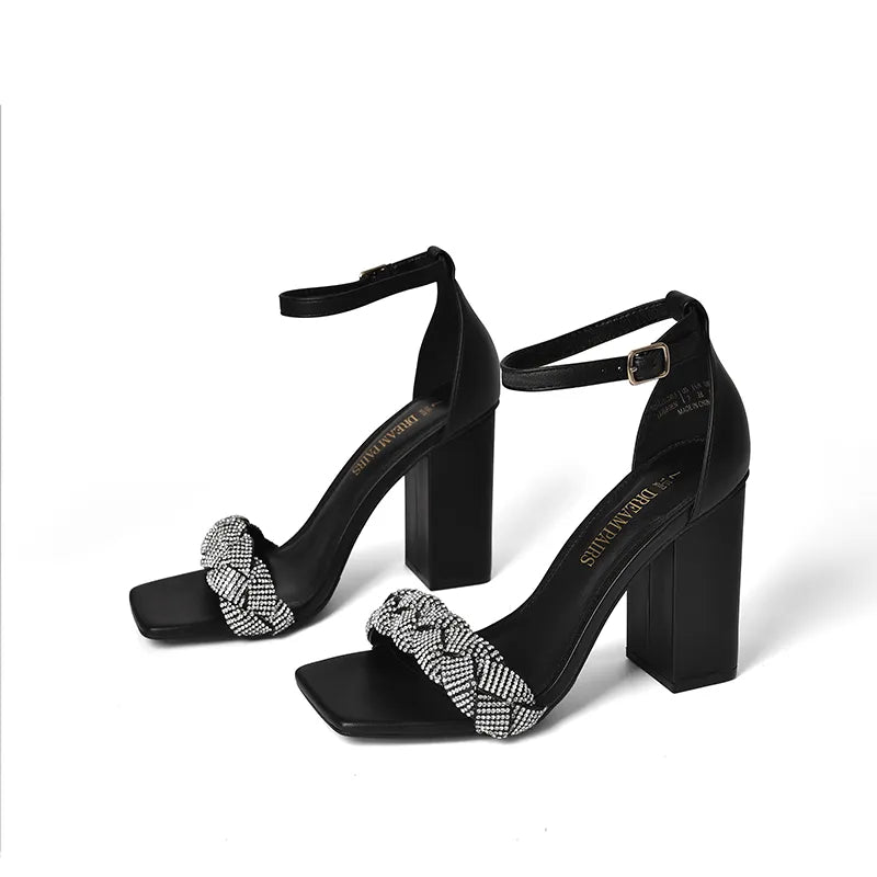 BLACK-RHINESTONE