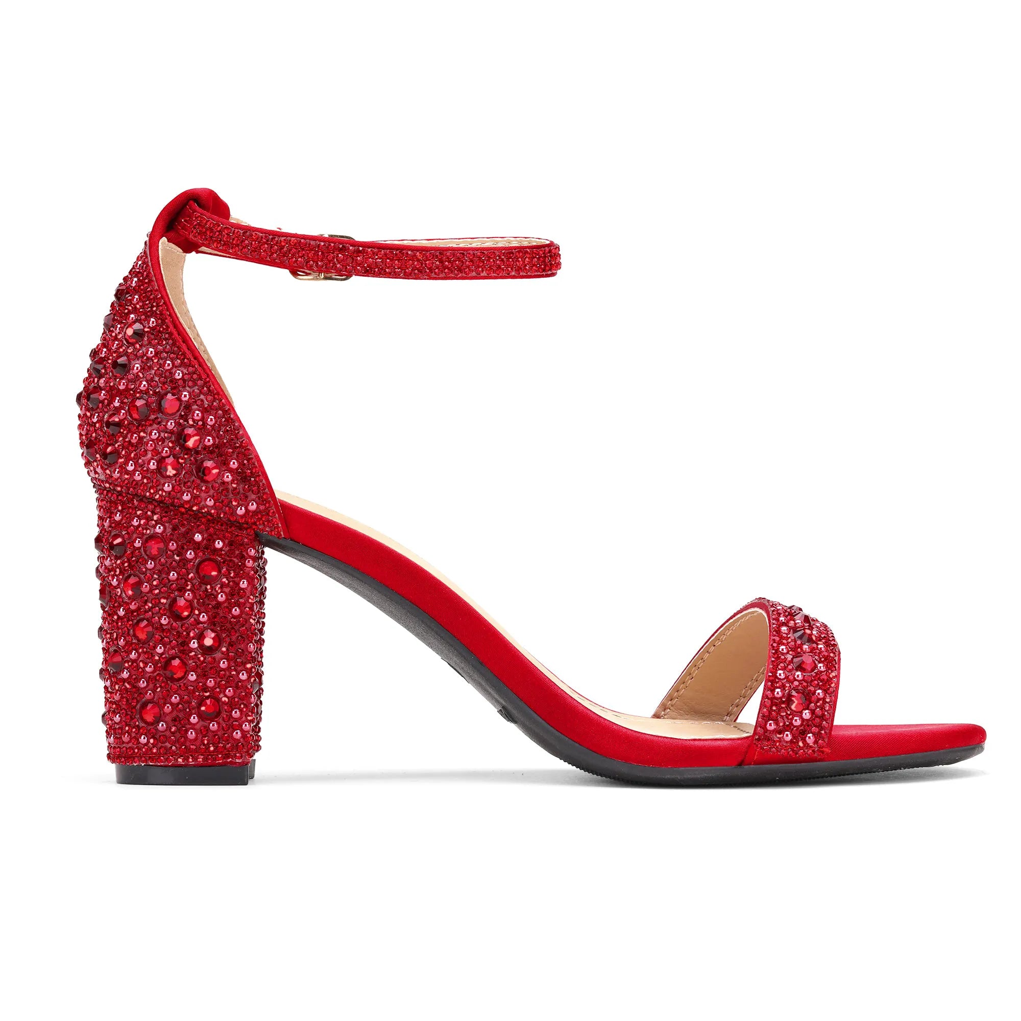 RED RHINESTONE