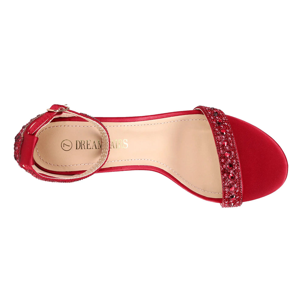 RED RHINESTONE