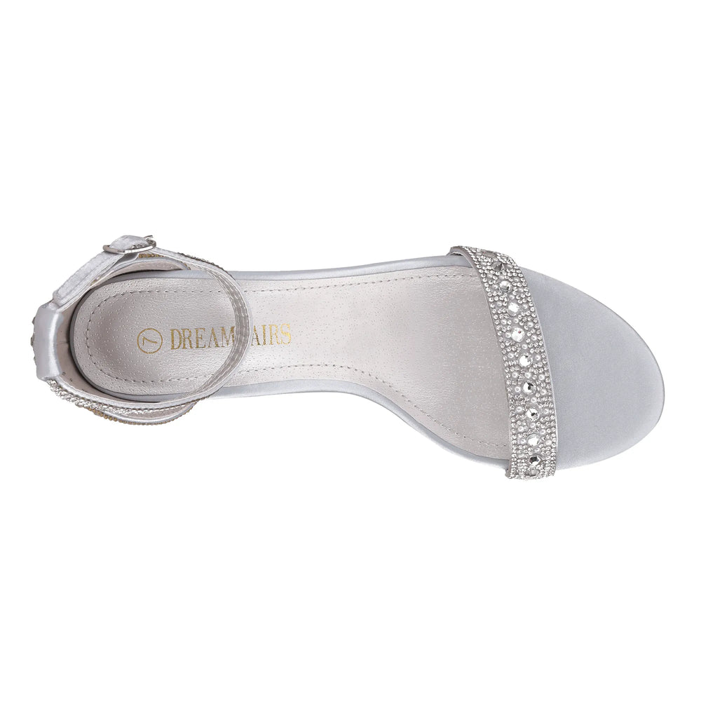 SILVER RHINESTONE