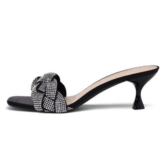BLACK RHINESTONE