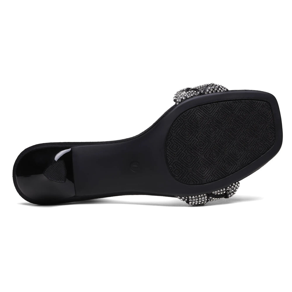 BLACK RHINESTONE