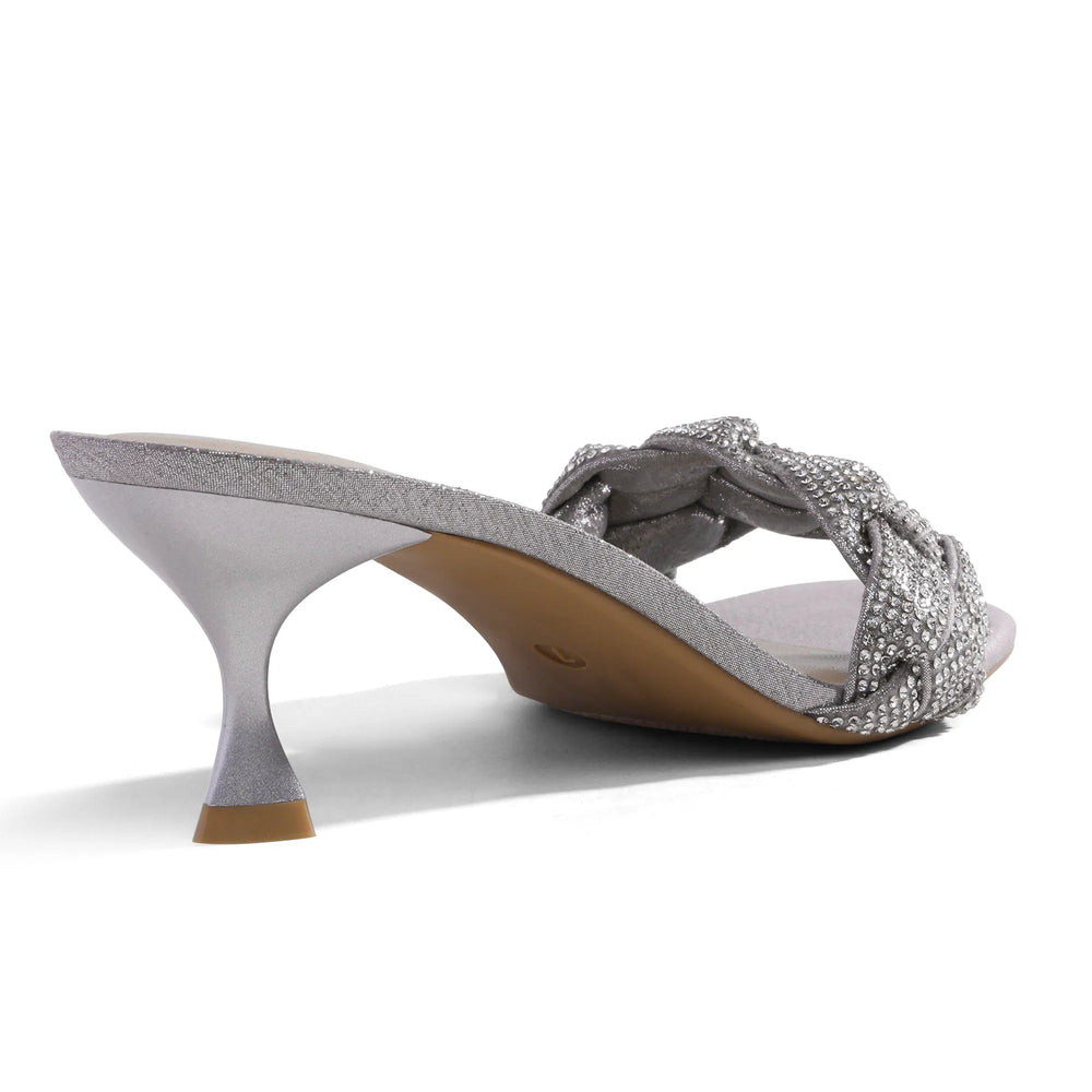 SILVER RHINESTONE