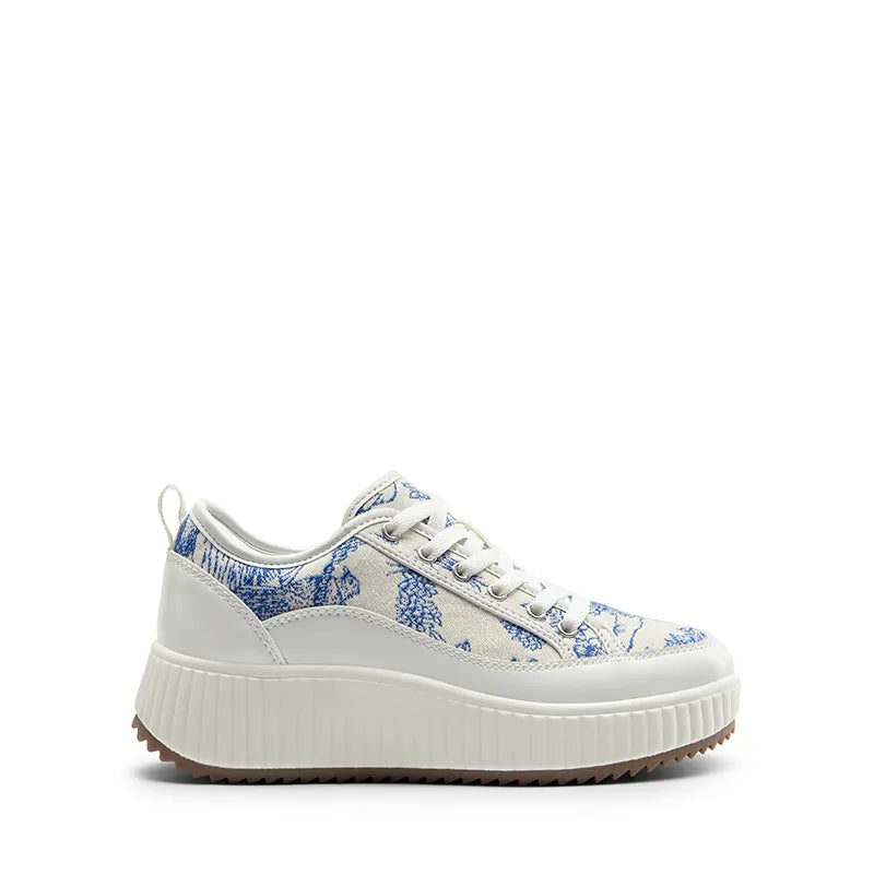 BLUE/BEIGE/WHITE