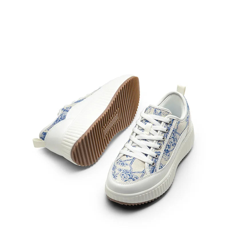 BLUE/BEIGE/WHITE