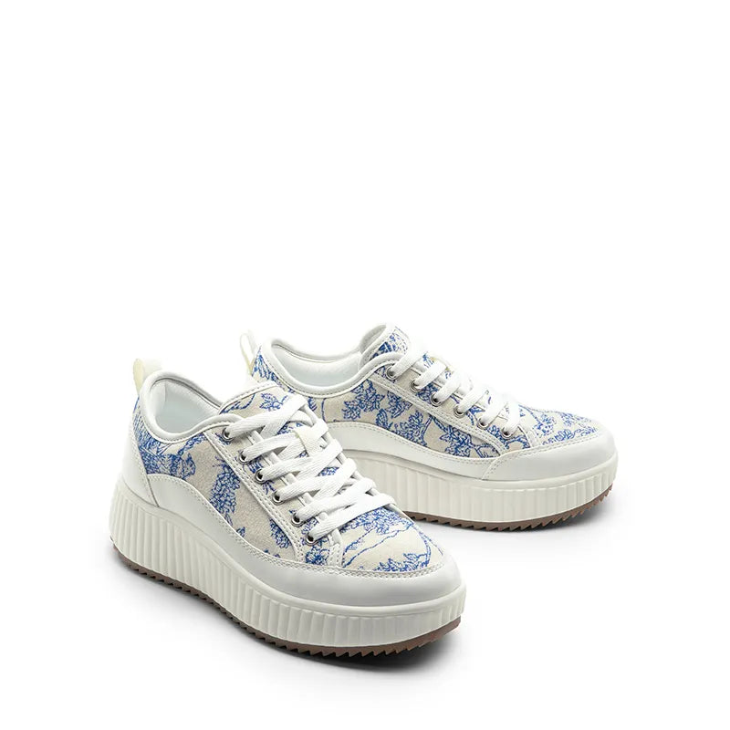 BLUE/BEIGE/WHITE