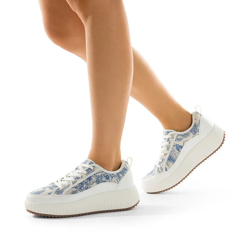 BLUE/BEIGE/WHITE