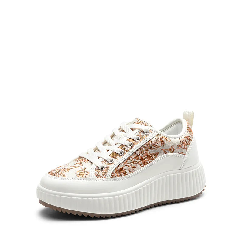 BROWN/BEIGE/WHITE