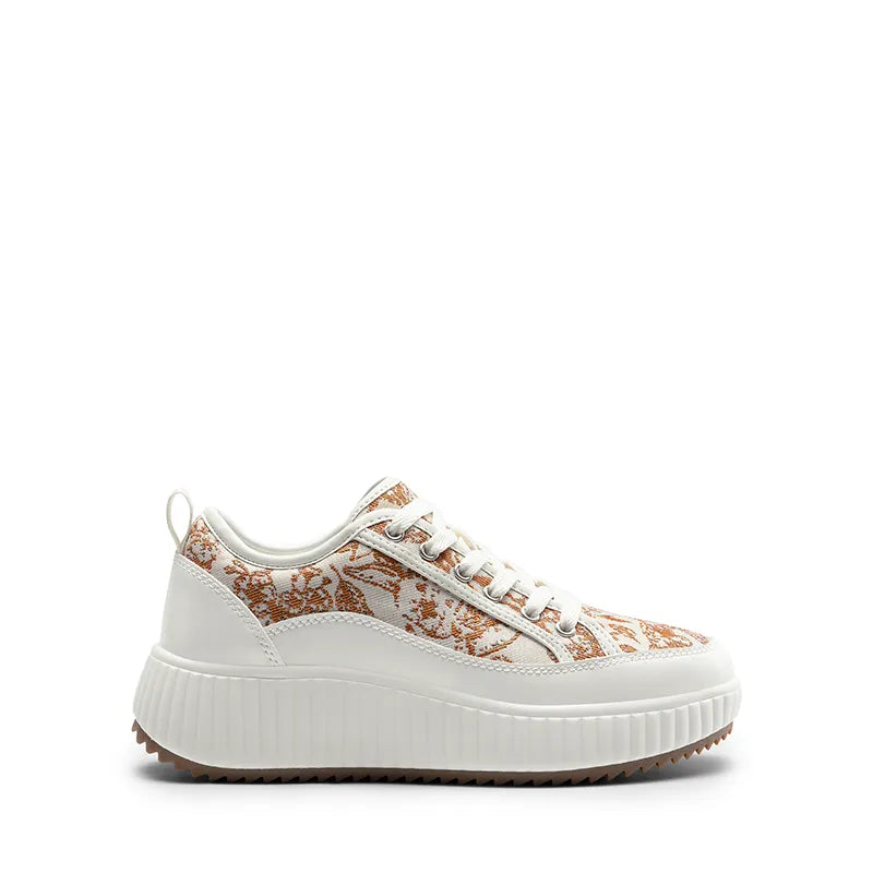 BROWN/BEIGE/WHITE