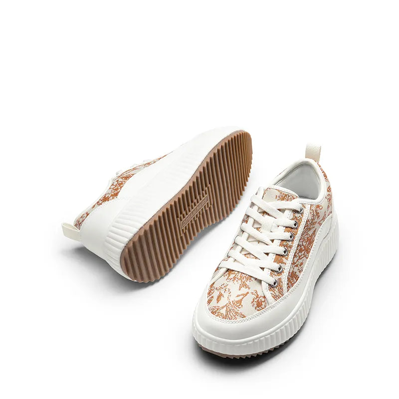 BROWN/BEIGE/WHITE