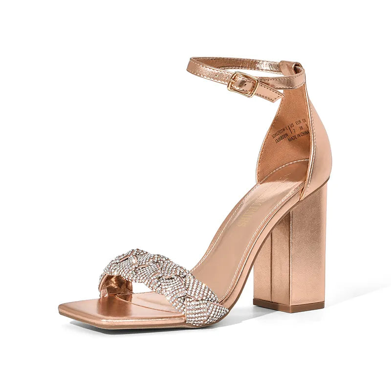 ROSE GOLD-RHINESTONE