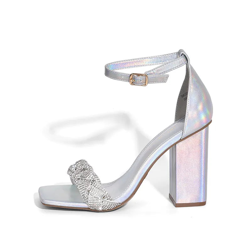 SILVER-RHINESTONE