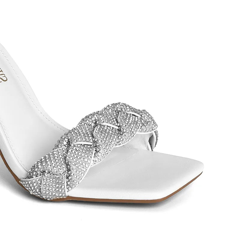 WHITE-RHINESTONE