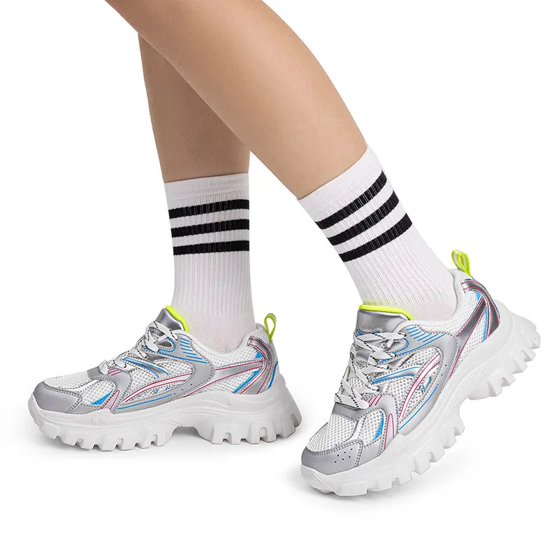 WHITE/SILVER