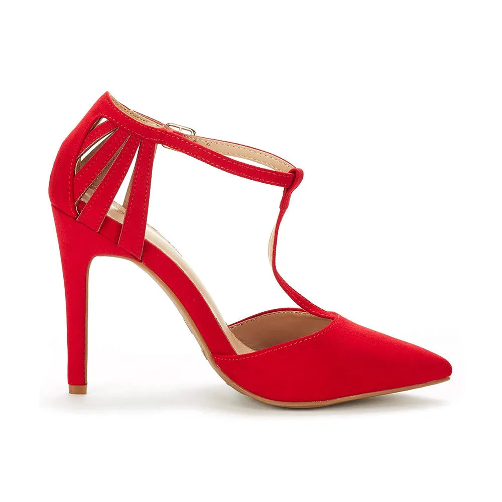 RED SUEDE