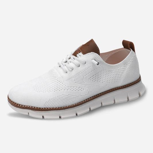 Oak & Sole - Urban Comfortable Everyday Trainers - Limited White Edition