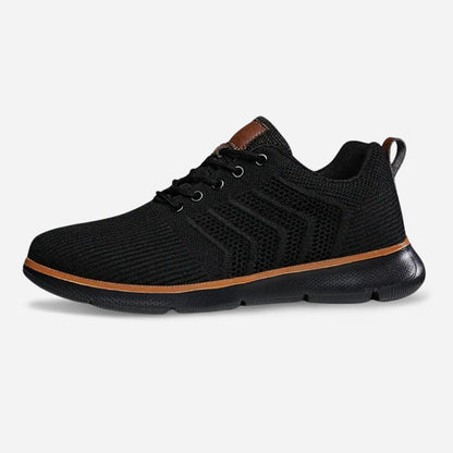 Oak & Sole - Breathable Comfortable Elegant Trainers – Blackout