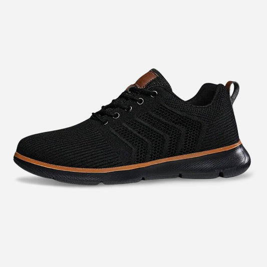 Oak & Sole - Breathable Comfortable Elegant Trainers – Blackout