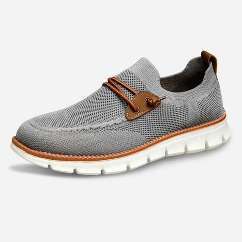 Oak & Sole - Amalfi Elegant Ultra-Comfortable Loafers - Gray