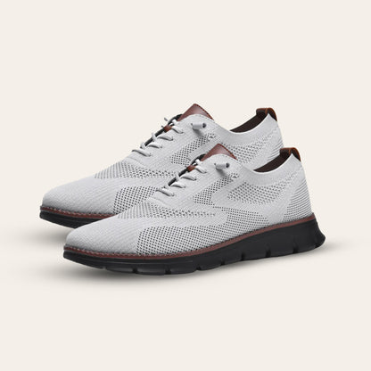 Oak & Sole - Urban Comfortable Limited Edition Trainers with Black Sole – Gray