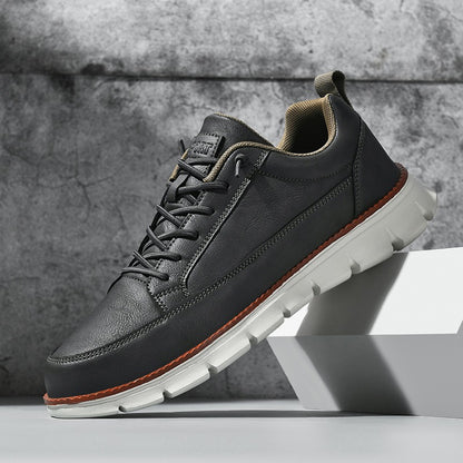 Oak & Sole - All-Season Ultra-Comfortable Elegant Trainers – Dark Gray