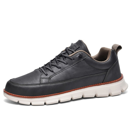 Oak & Sole - All-Season Ultra-Comfortable Elegant Trainers – Dark Gray