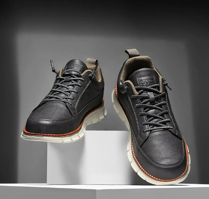 Oak & Sole - All-Season Ultra-Comfortable Elegant Trainers – Dark Gray