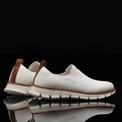 Oak & Sole - Slip In Ultra-Comfortable Trainers – White